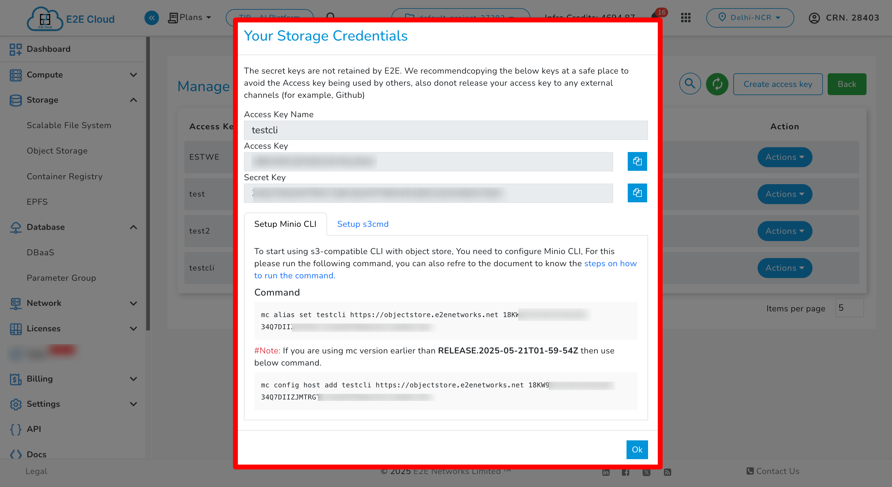 Object Storage