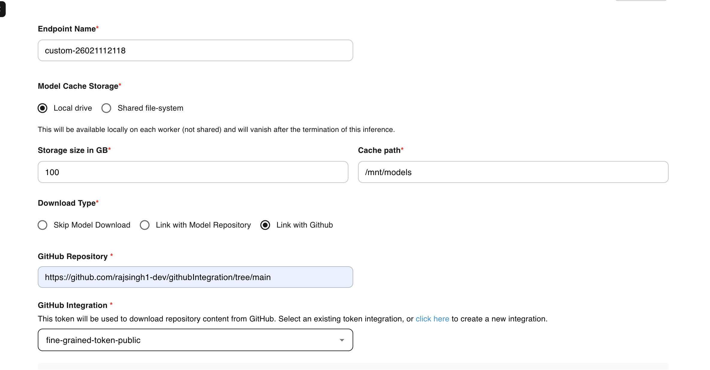Github Integration