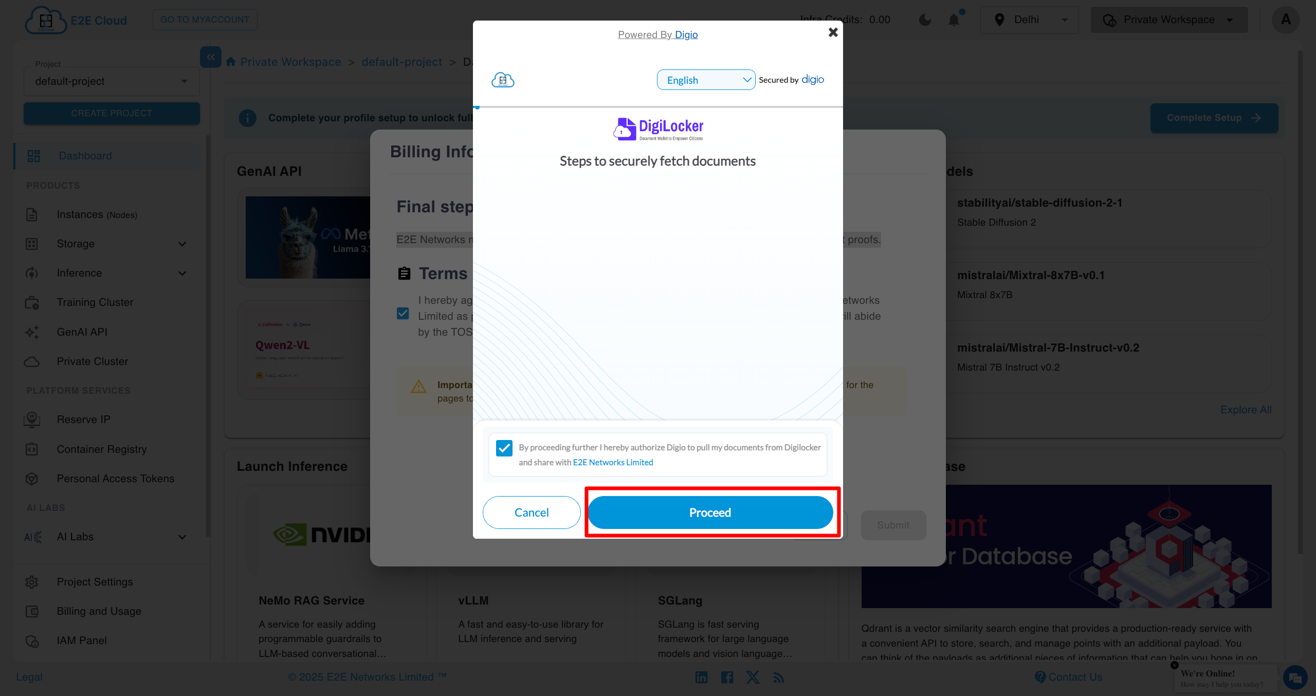Aadhaar Validation Initiate