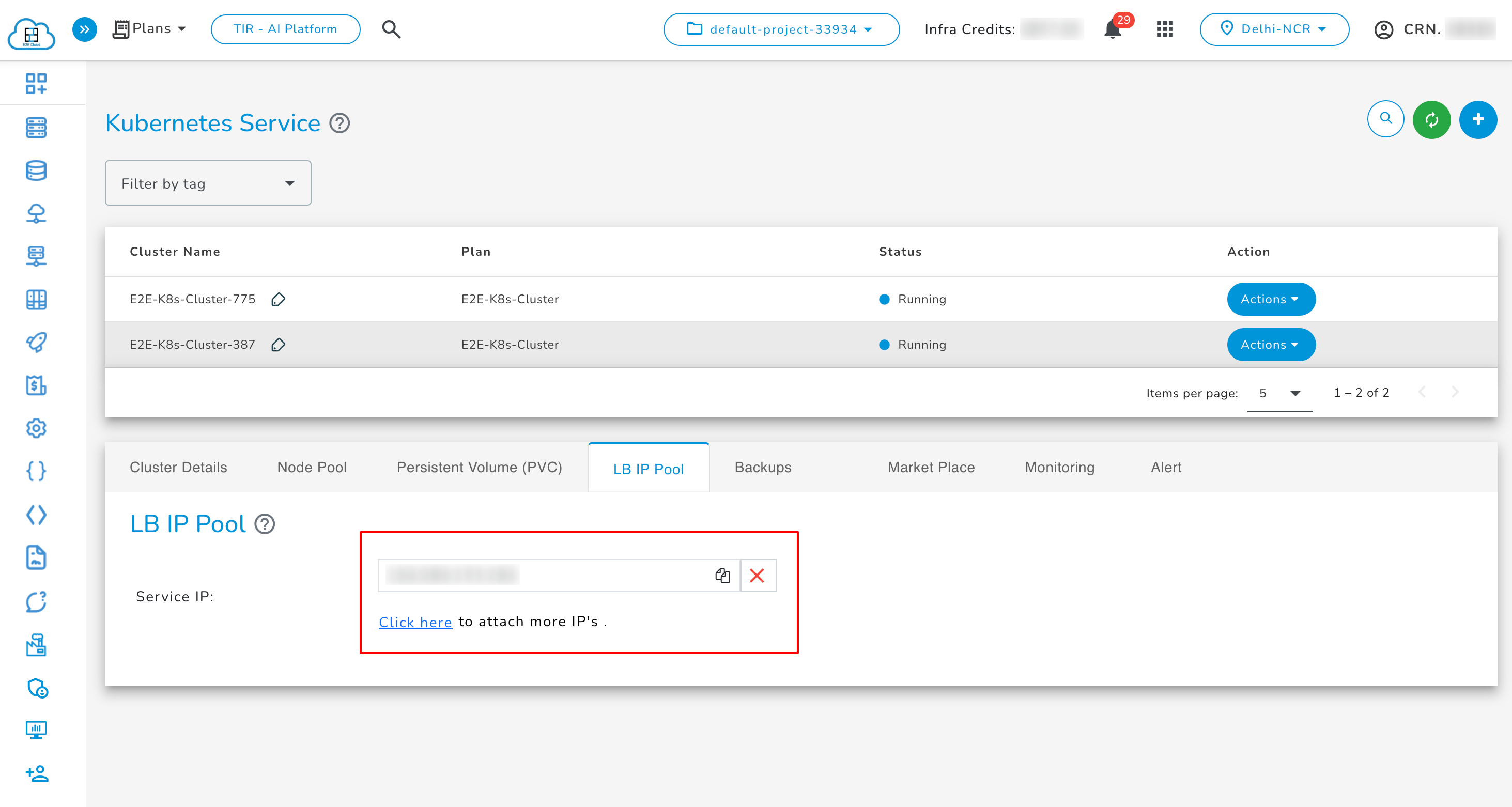 Load Balancer IP Pool Step 3