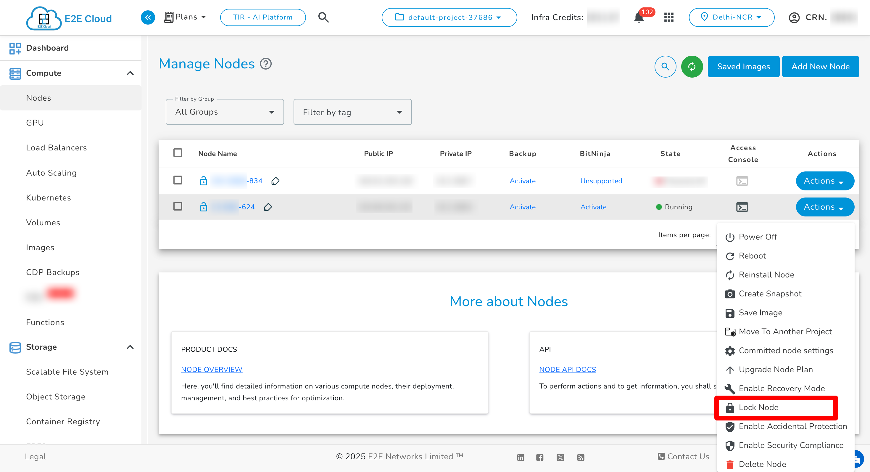 Lock Node