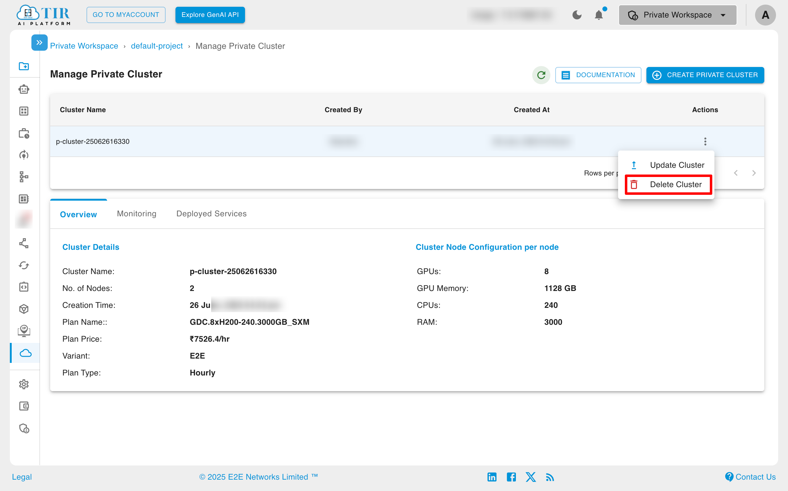 Private Cluster Monitoring 1