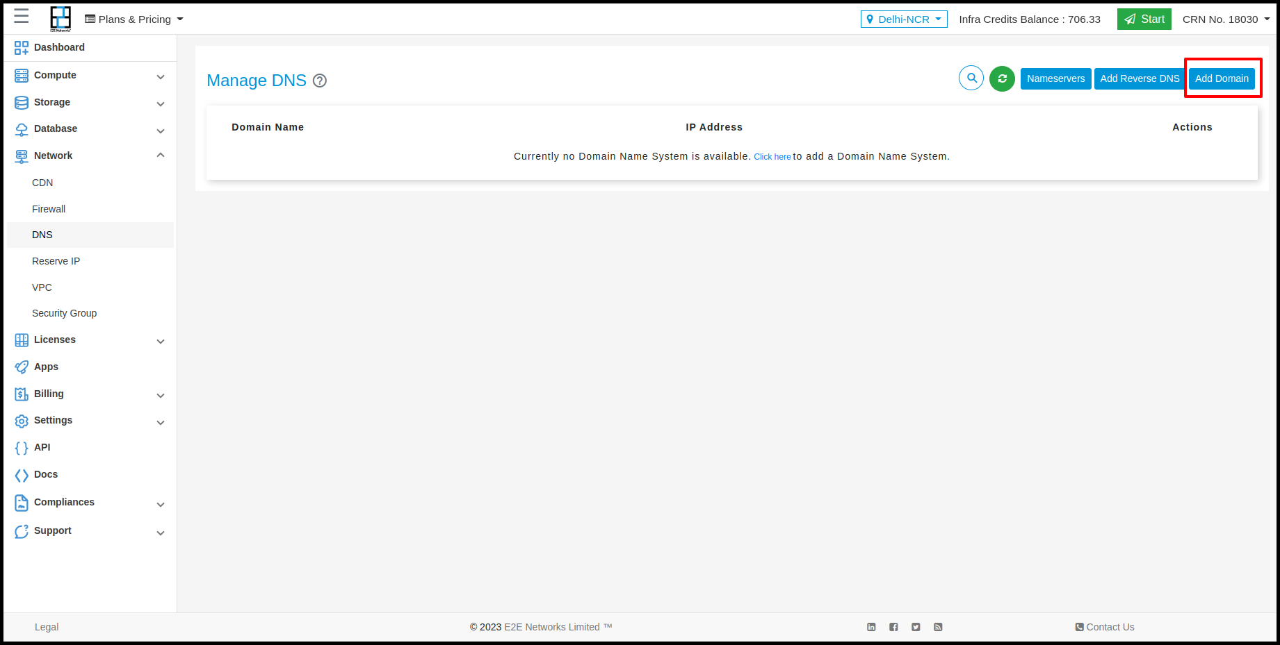Add Domain