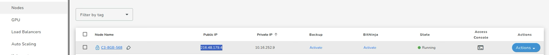 Node Running