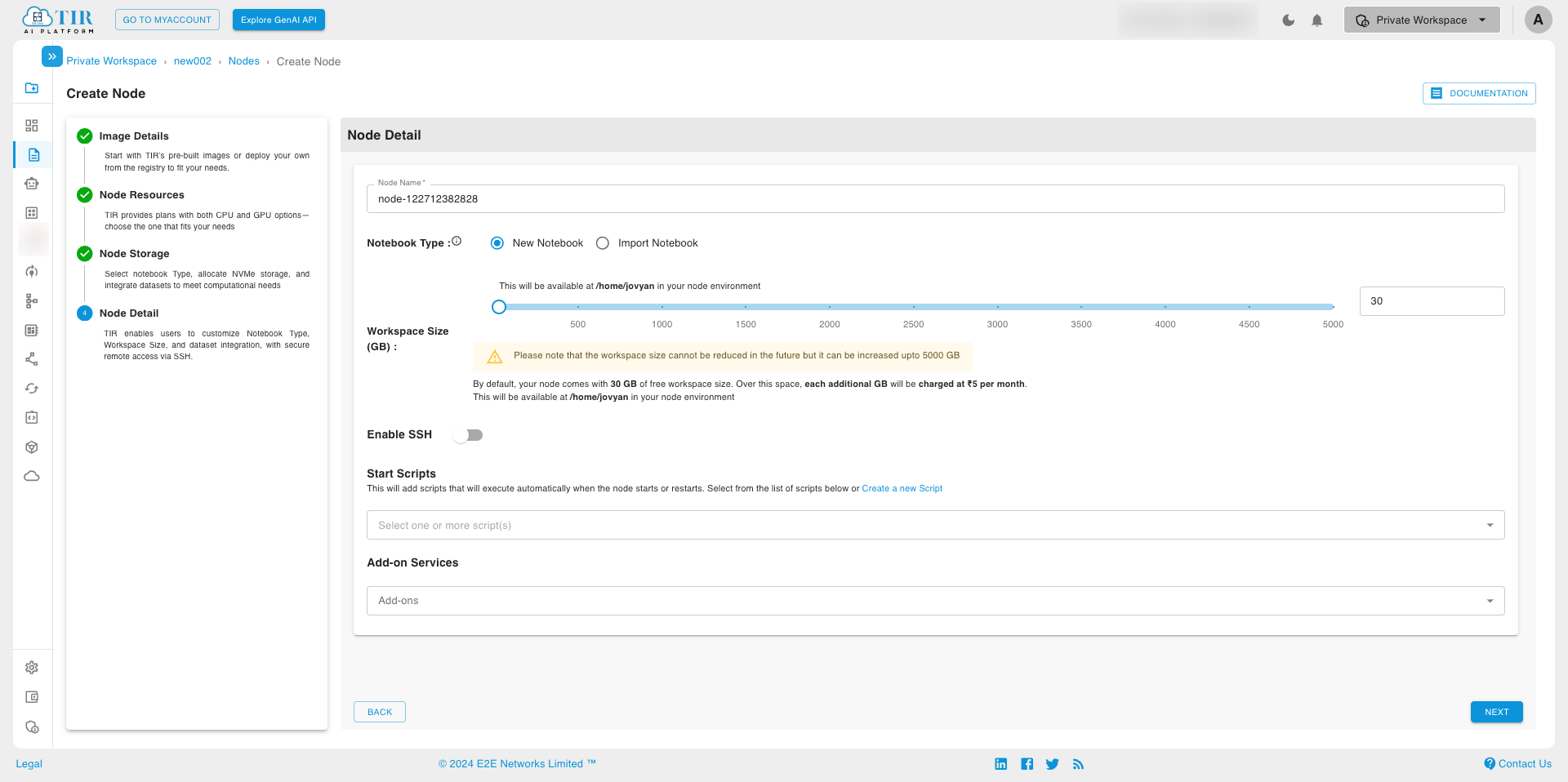 Node Details