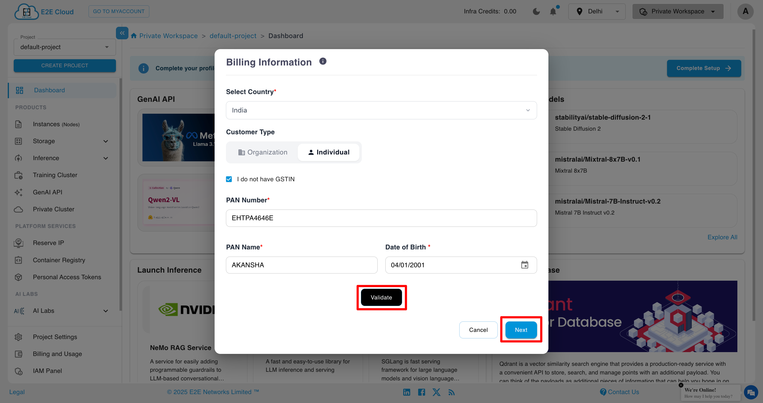 SignUp Form