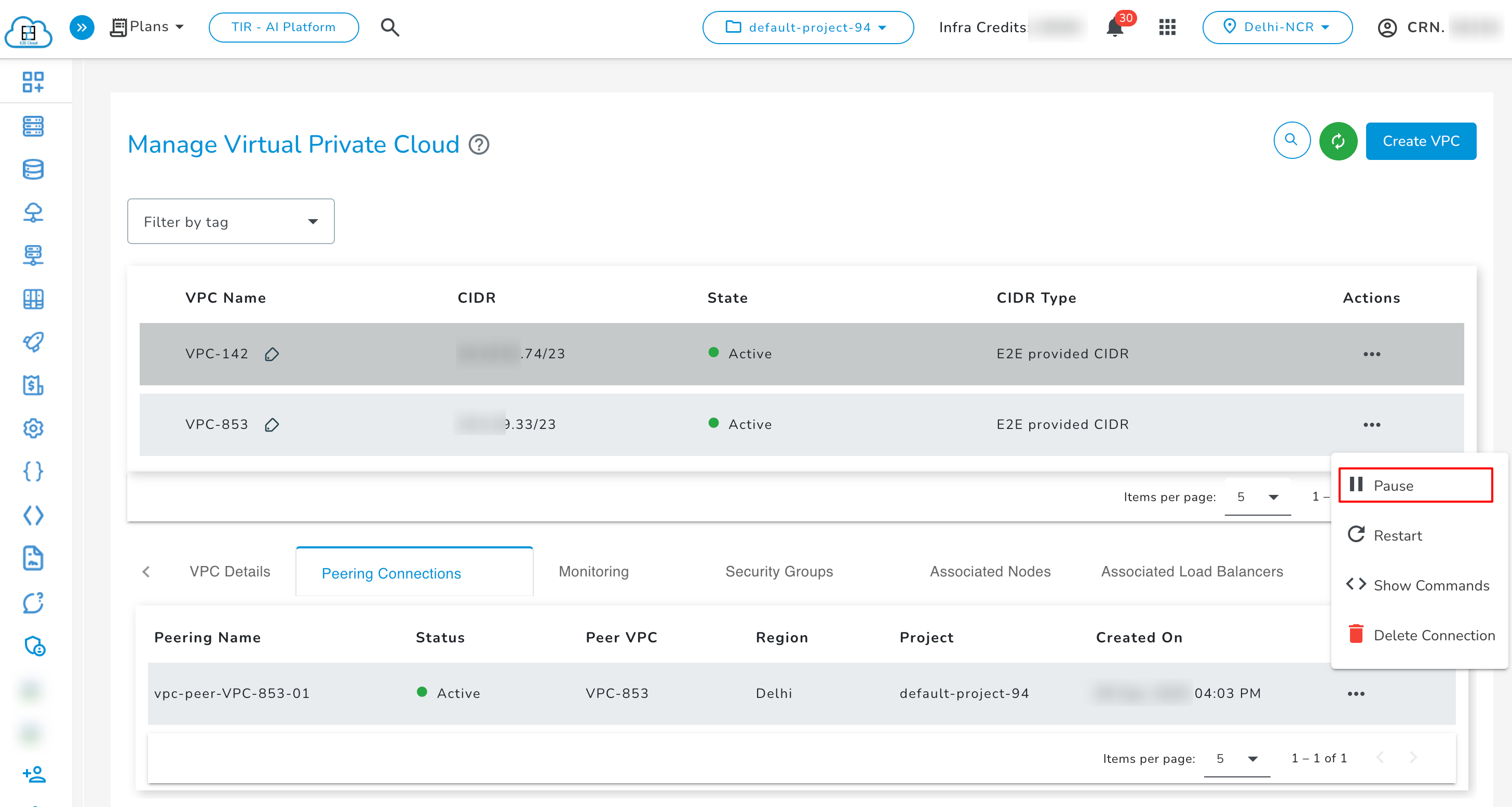 VPC Peering
