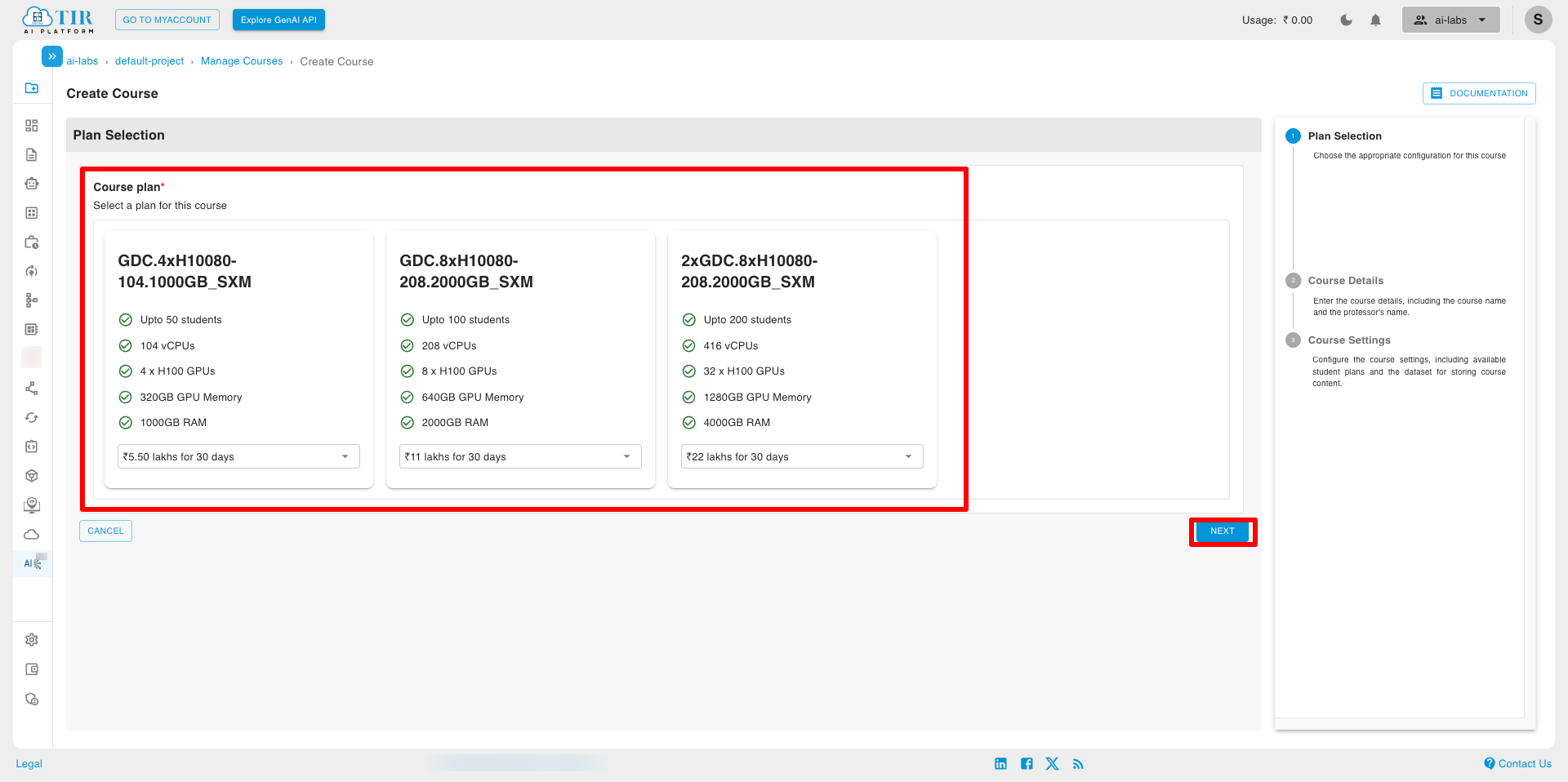 Select_course