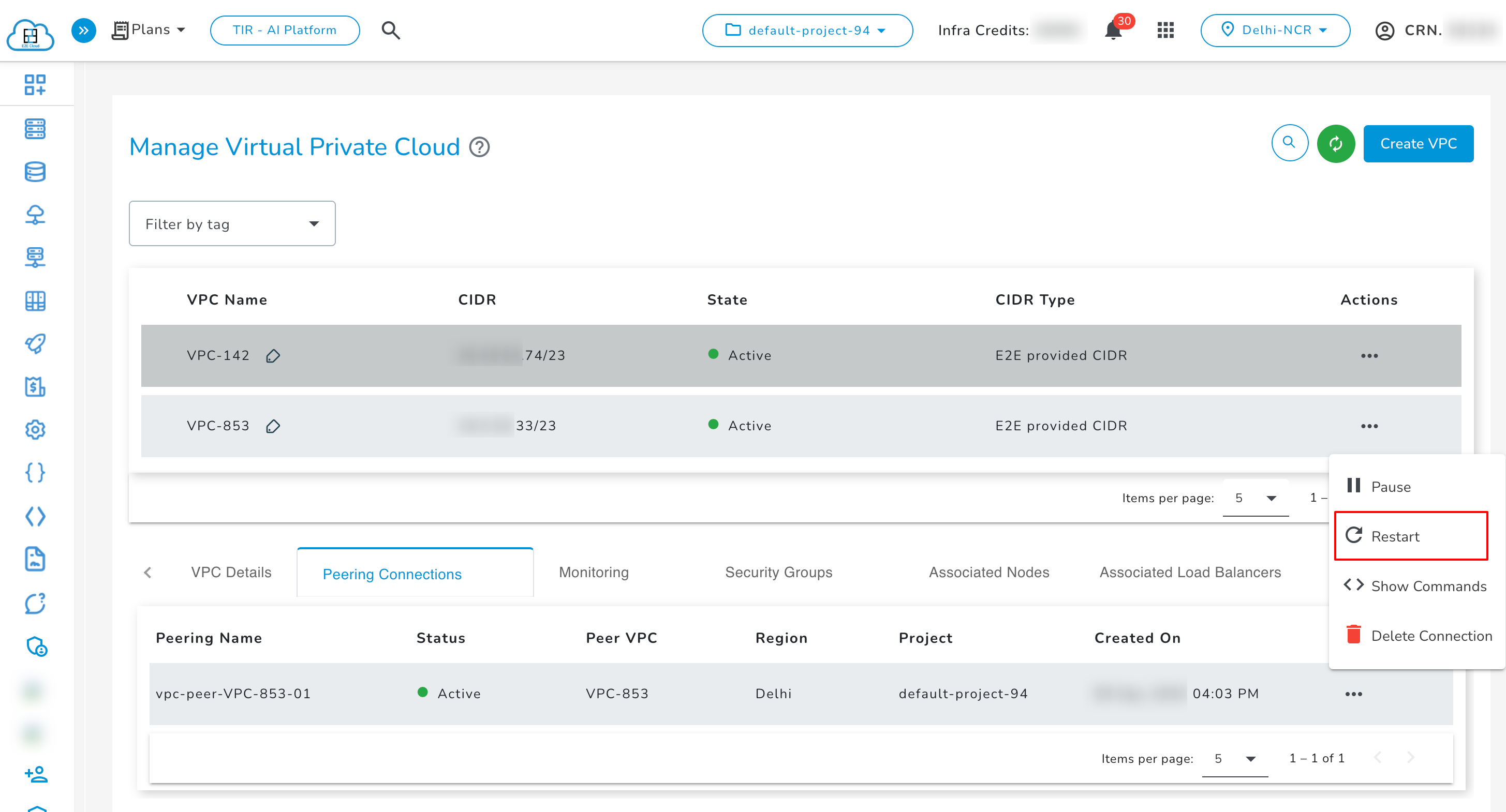 VPC Peering