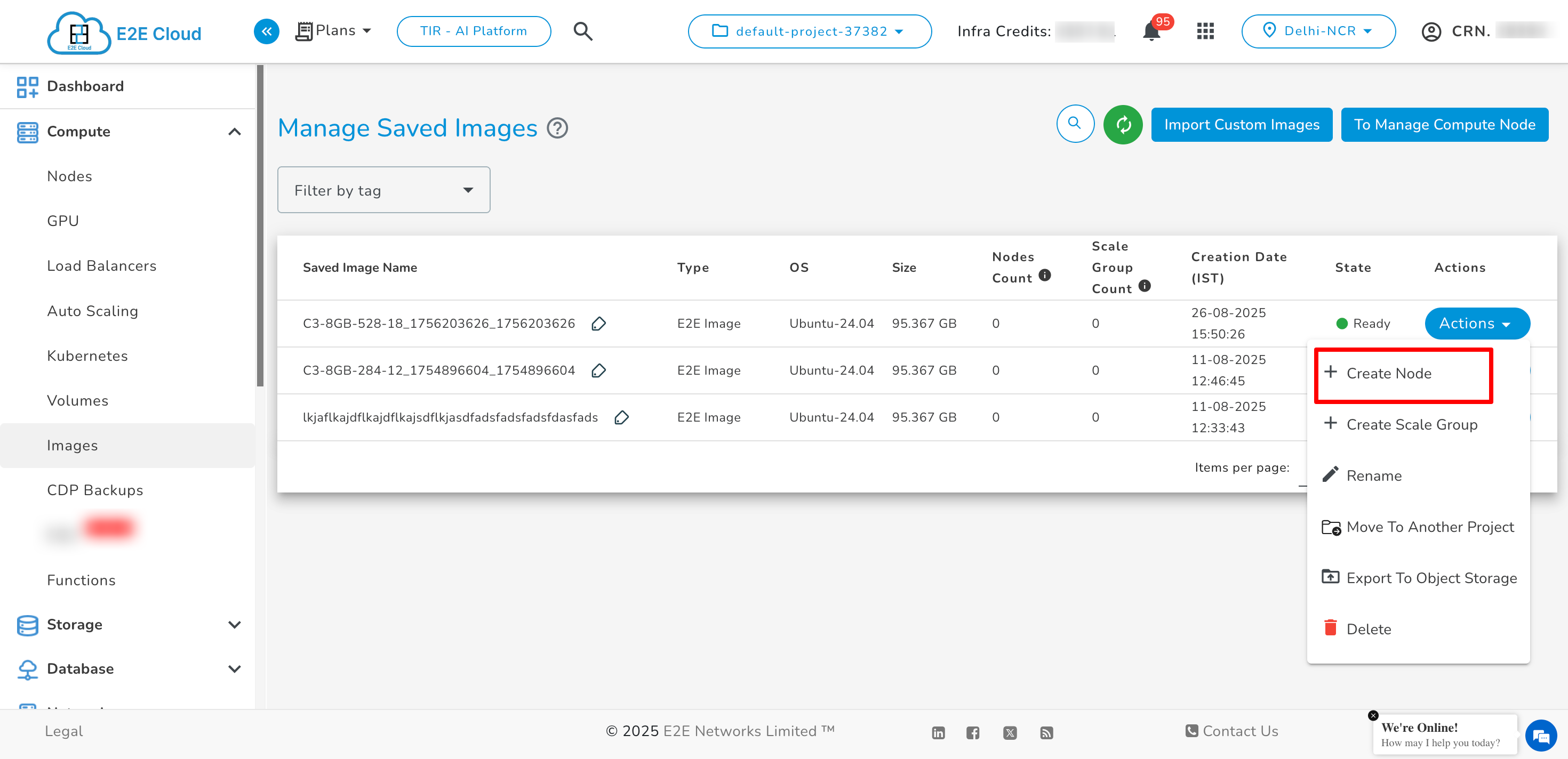 Create Node from Image