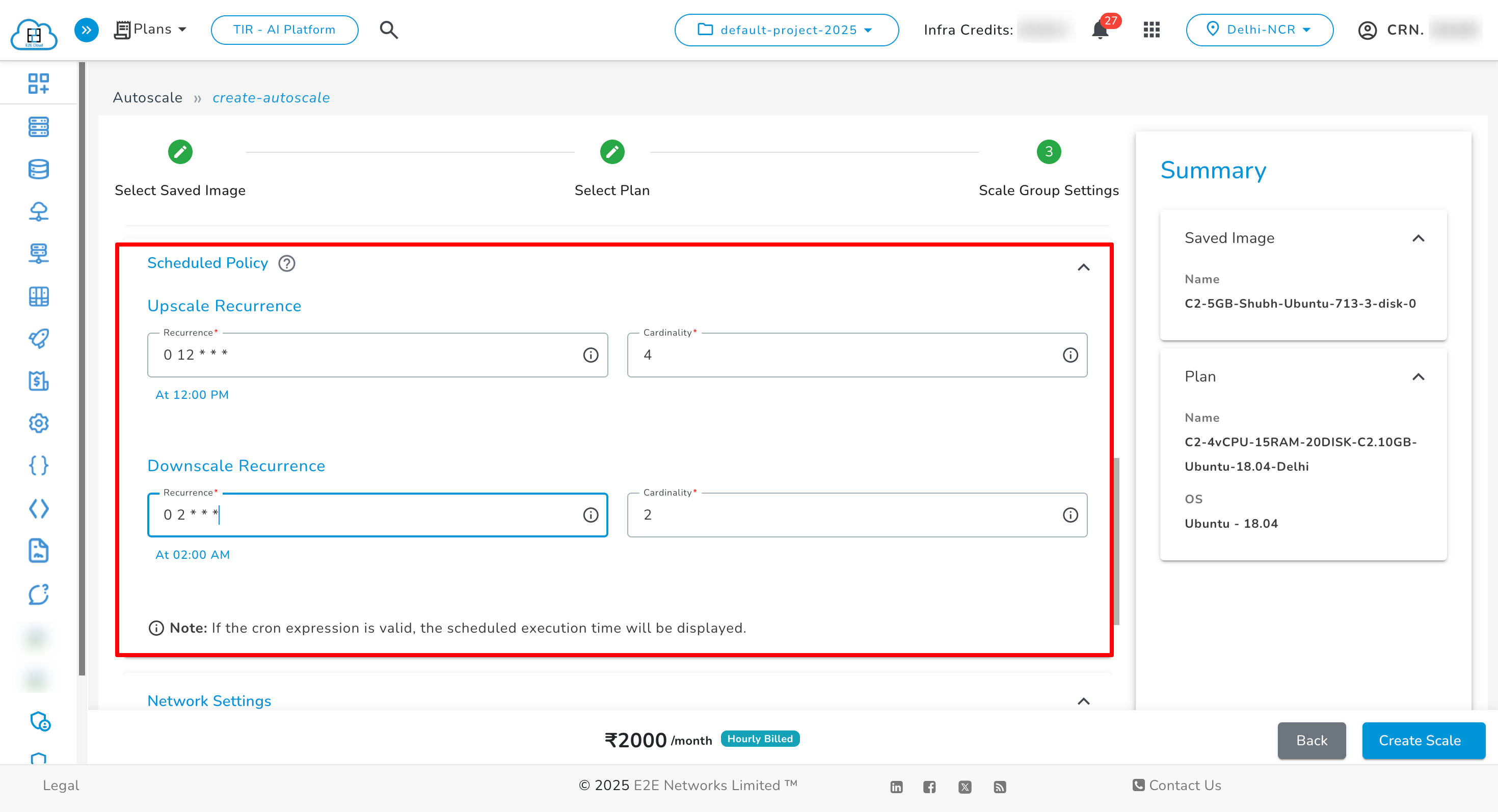 Schedule Policy Image