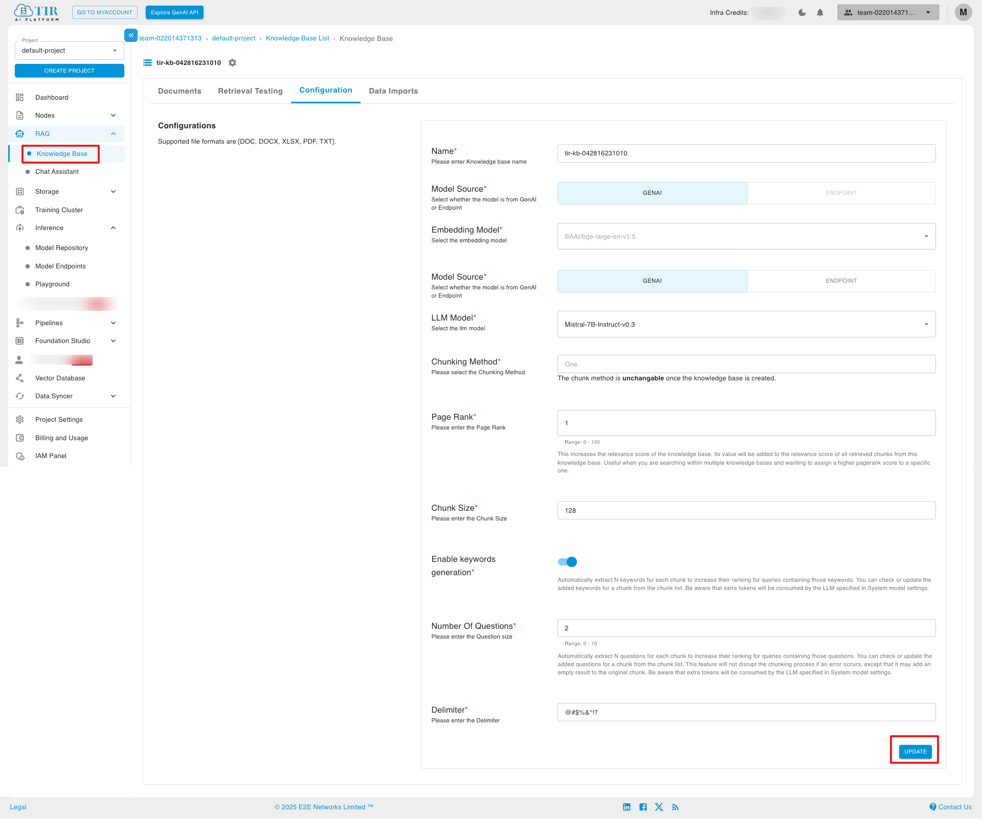 Create KB Form 